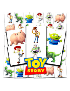 Paquete de 72 Tatuajes Temporales Disney Toy Story 5,08 cm