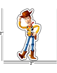 Paquete de 72 Tatuajes Temporales Disney Toy Story 5,08 cm 2