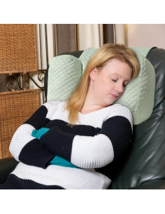 Almohada para Cuello MABOZOO Reclinable Verde 20x35cm 2
