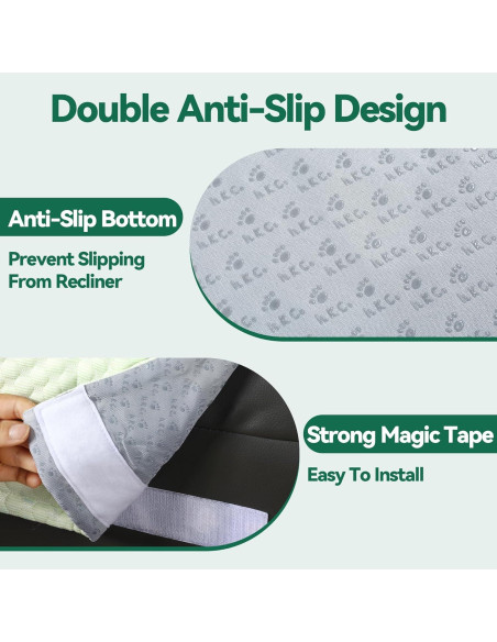 Almohada para Cuello MABOZOO Reclinable Verde 20x35cm