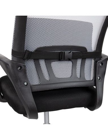 Cojín Lumbar Mind Reader Espuma Viscoelástica Negro