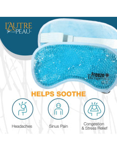 Compresa de Gel Térmico/Frío L'AUTRE PEAU Azul 28.6x13.5cm 2