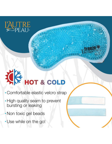 Compresa de Gel Térmico/Frío L'AUTRE PEAU Azul 28.6x13.5cm