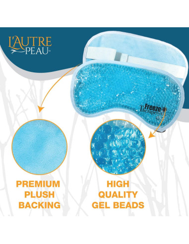 Compresa de Gel Térmico/Frío L'AUTRE PEAU Azul 28.6x13.5cm