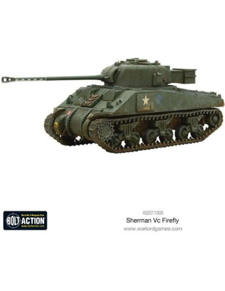 Miniatura Warlord Sherman Firefly Vc 1:56 Sin Pintar Miniatura Warlord Sherman Firefly Vc 1:56 Sin Pintar