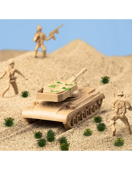 FOIMAS 56pcs Mini Arbustos Verdes para Escenografía DIY FOIMAS 56pcs Mini Arbustos Verdes para Escenografía DIY