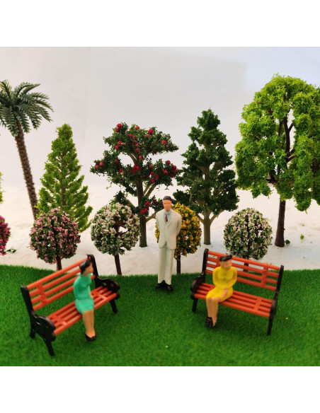 Kit de Escenografía de Modelo QuarenDen 47 Piezas Colorido Kit de Escenografía de Modelo QuarenDen 47 Piezas Colorido