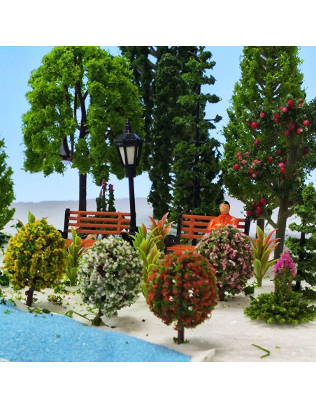 Kit de Escenografía de Modelo QuarenDen 47 Piezas Colorido Kit de Escenografía de Modelo QuarenDen 47 Piezas Colorido