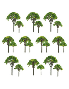Yetaha 20PCS Mini Árboles de Jardín de Hadas 4-8 cm