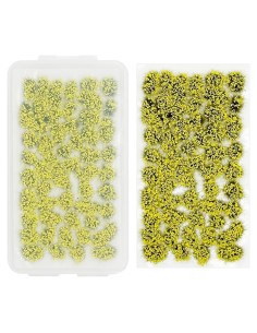 Mezcla de Flores Estáticas Miniatura Attuslla 53 PCS