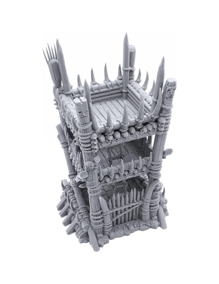 Torre Tribal EnderToys Escenografía 3D para RPG 28mm