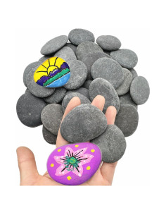 100 Rocas Naturales para Pintar Lifetop 3.81-5.58 cm