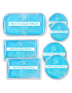 Paquete de Gel Frío y Calor Reutilizable All Sett Health - 7 Variedades