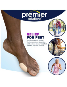 Almohadillas para Juanetes Premier Solutions 36 Unidades 2