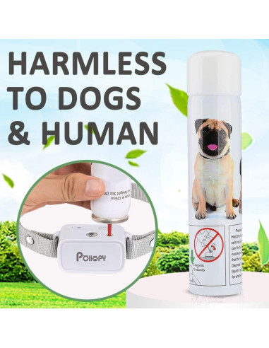 Collar de perro POIIOPY P-510 citronela control remoto