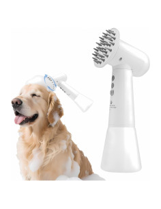 Dispensador de Champú Eléctrico para Perros HS003 - Masaje y Espuma