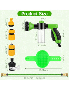 Juego de Herramientas para Baño de Mascotas Rypet 7 Piezas 2