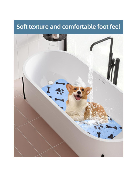 Alfombra Antideslizante para Baño de Perros LynxLink 100x40cm