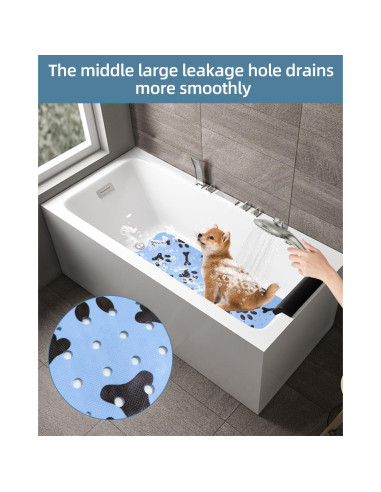 Alfombra Antideslizante para Baño de Perros LynxLink 100x40cm