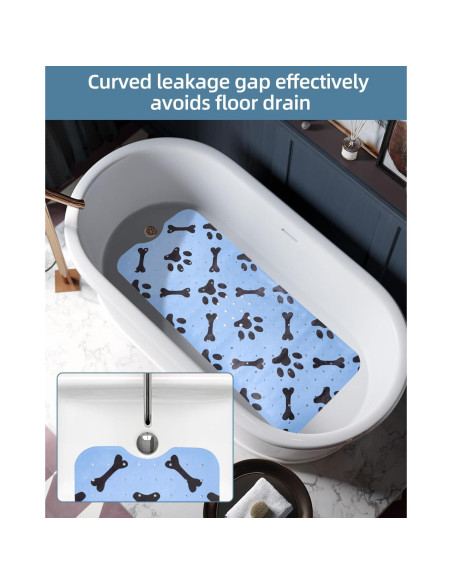 Alfombra Antideslizante para Baño de Perros LynxLink 100x40cm