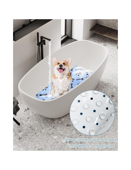 Alfombra Antideslizante para Baño de Perros LynxLink 100x40cm