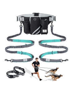 Correa para Perros Manos Libres SHINE HAI Doble Bungee