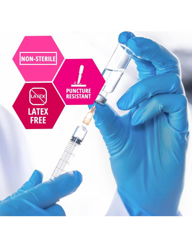 Guantes de Nitrilo Desechables Medpride 200 Unidades