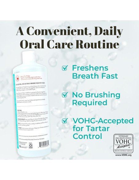 Aditivo de Agua Sin Sabor Skout's Honor 946 ml para Mascotas