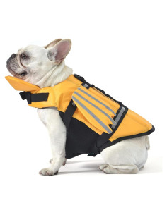 Chaleco Salvavidas para Perros Petglad Amarillo M