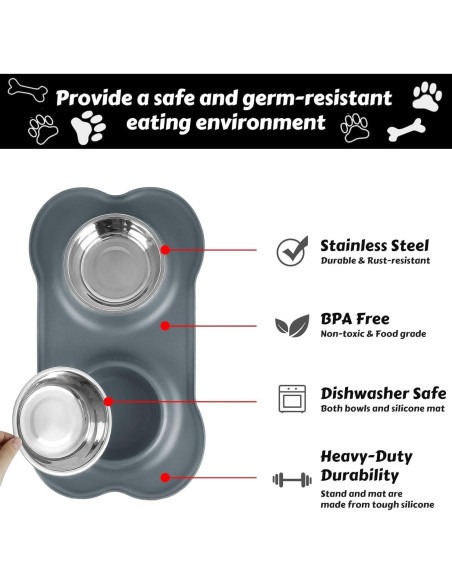Conjunto de Cuencos de Acero Inoxidable AsFrost 4 Tazas Conjunto de Cuencos de Acero Inoxidable AsFrost 4 Tazas