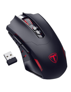 RisoPhy Ratón Gaming Inalámbrico 8000 DPI Ergonomico