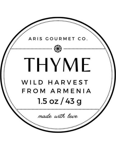 Té de Tomillo Silvestre Aris Gourmet 43g Calidad Premium