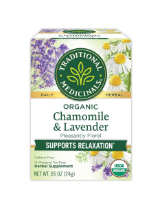 Té Medicinal Orgánico Everready Manzanilla y Lavanda 16 Bolsitas