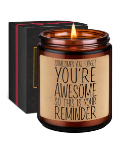 Vela Aromática GSPY 9 oz Lavanda - Regalo Relajante