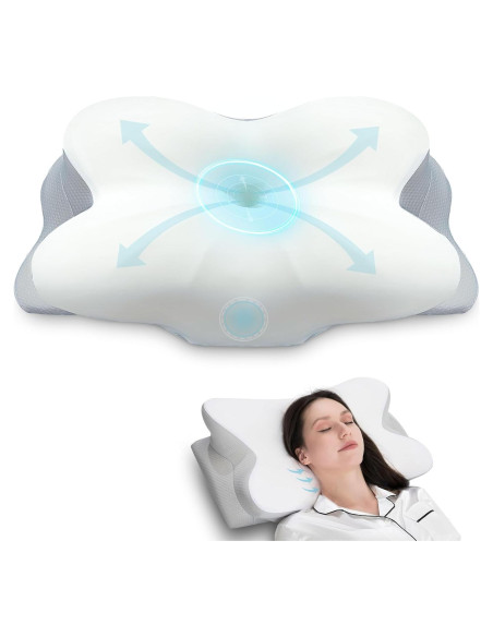 Almohada Cervical EcoNour Espuma con Memoria 38x61 cm