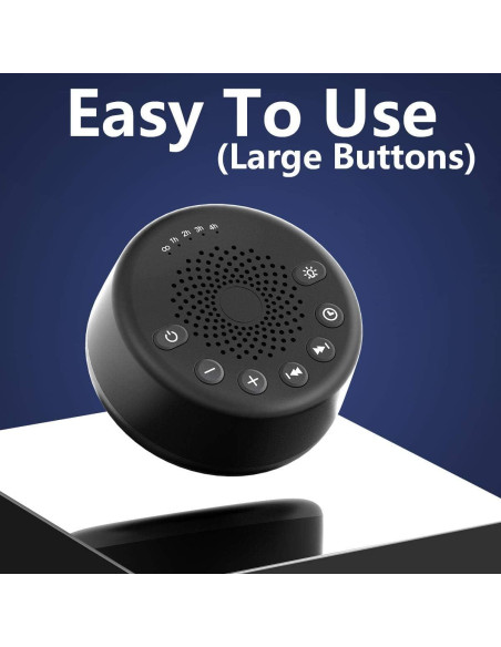 Máquina de Sonido Blanco Easysleep EWN-I1C 25 Sonidos 32 Volumen
