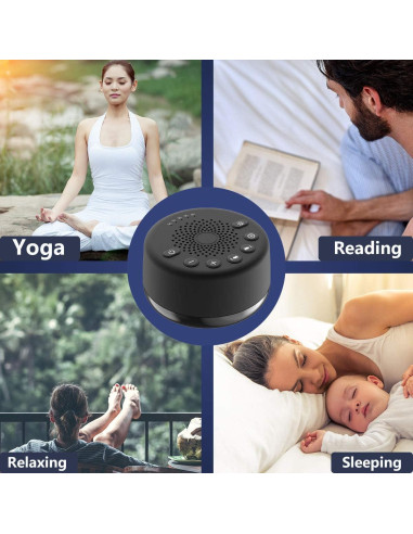 Máquina de Sonido Blanco Easysleep EWN-I1C 25 Sonidos 32 Volumen