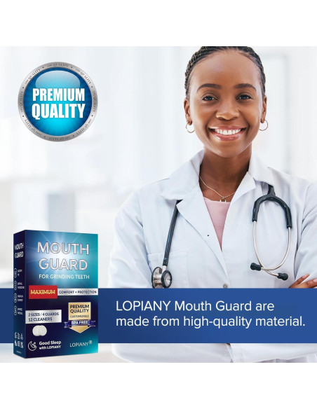 Protector Bucal LOPIANY Personalizable para Rechinar Dientes