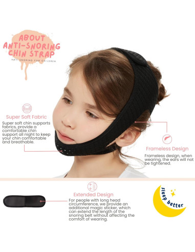 Correa para Barbilla Anti Ronquidos Orapink Tamaño Pequeño