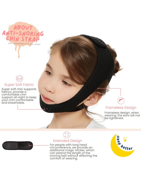Correa para Barbilla Anti Ronquidos Orapink Tamaño Pequeño Correa para Barbilla Anti Ronquidos Orapink Tamaño Pequeño