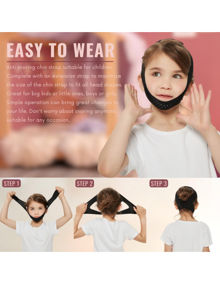Correa para Barbilla Anti Ronquidos Orapink Tamaño Pequeño Correa para Barbilla Anti Ronquidos Orapink Tamaño Pequeño