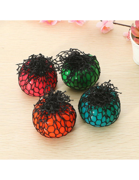 Pelotas de Alivio de Estrés Bingole 4PCS Malla 5cm