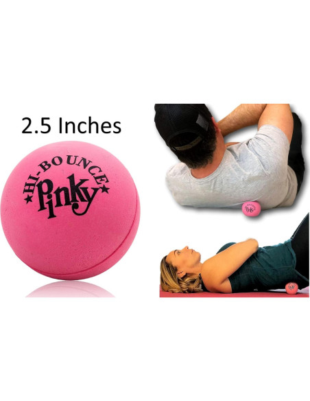 Pelota Rebotadora Rosa JA-RU 6.35 cm para Niños y Adultos