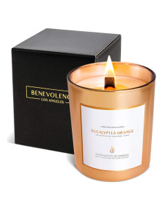 Vela Aromática de Soya Benevolence LA Eucalipto Naranja 226g