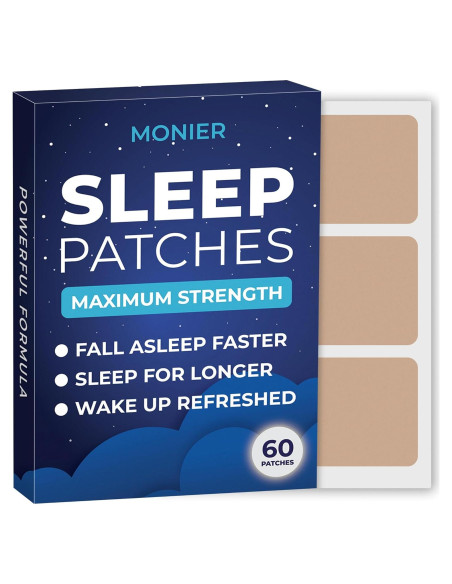 Parches para dormir Monier 60 unidades con melatonina