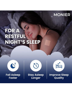 Parches para dormir Monier 60 unidades con melatonina 2
