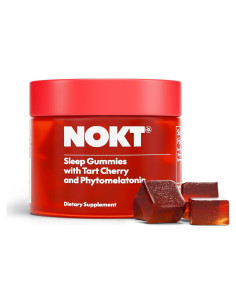 Gomitas para Dormir NOKT - Cereza Ácida Veganas 30 Unidades
