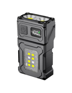 Linterna LED WARSUN DC08 Recargable 800 Lúmenes Magnética