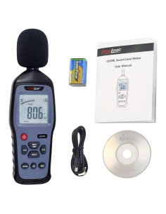 Medidor de Decibelios ennoLogic eS528L 30-130 dBA