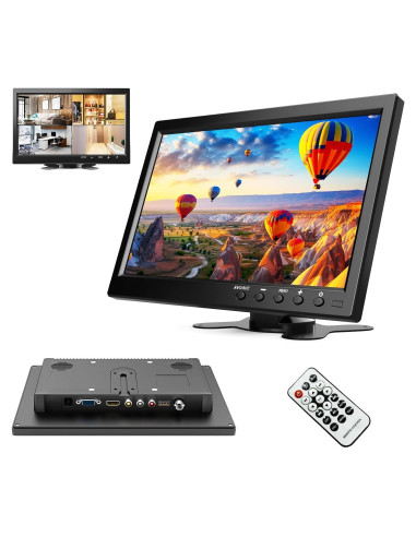 Monitor HD 10.1" Podofo TFT LCD para Coche y Seguridad